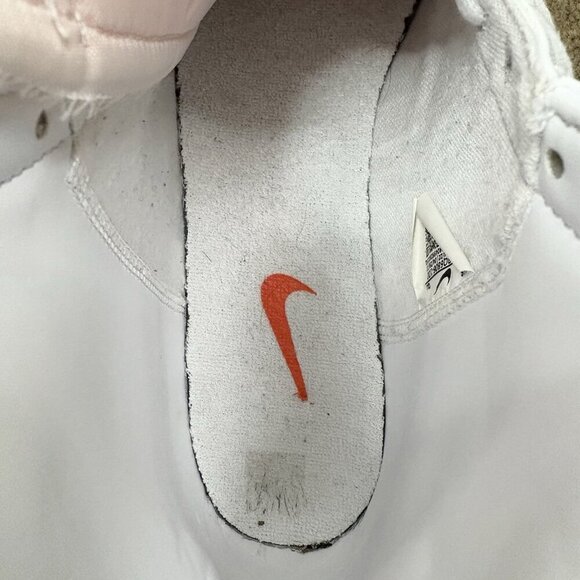 Nike Men's Blazer Mid '77 Vintage Hi Tops Sneakers Men’s 8.5 White Black Leather - Picture 11 of 13